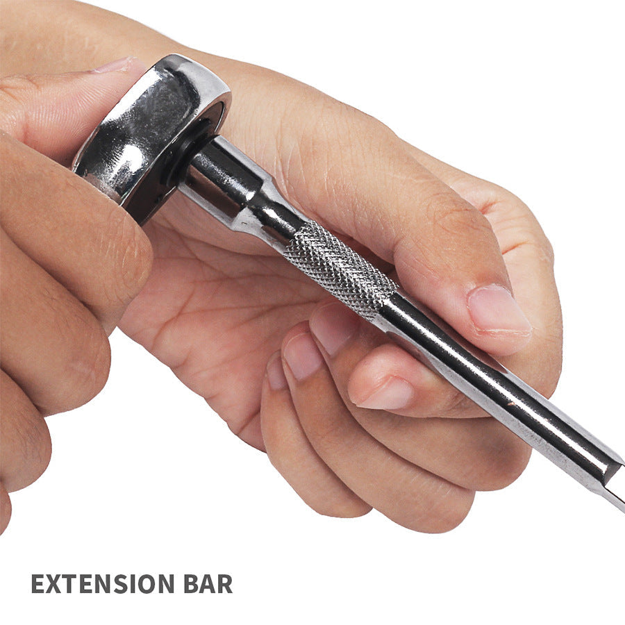 46-Piece Metric Mechanics Tool Set