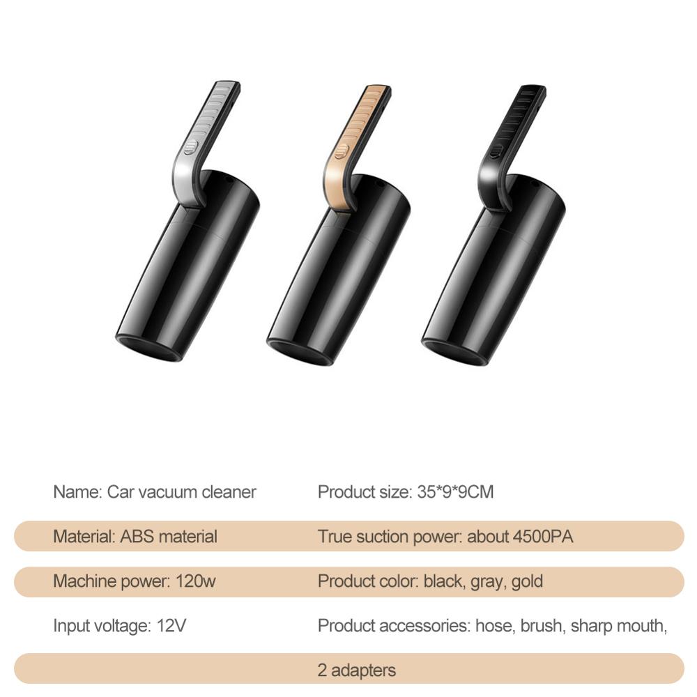 12V 120W Car Vacuum Cleaner