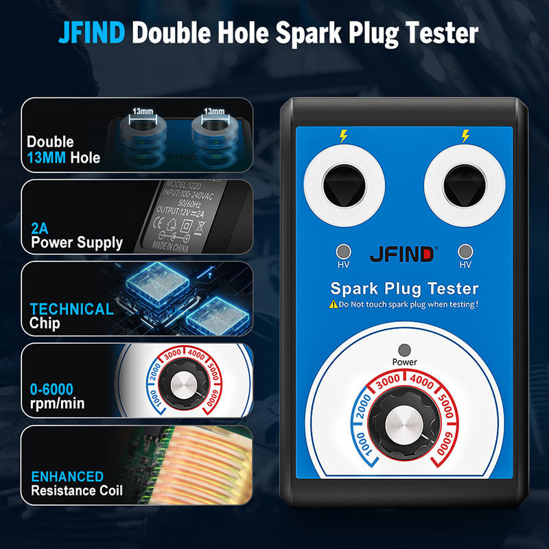 Dual Spark Plug Ignition Tester