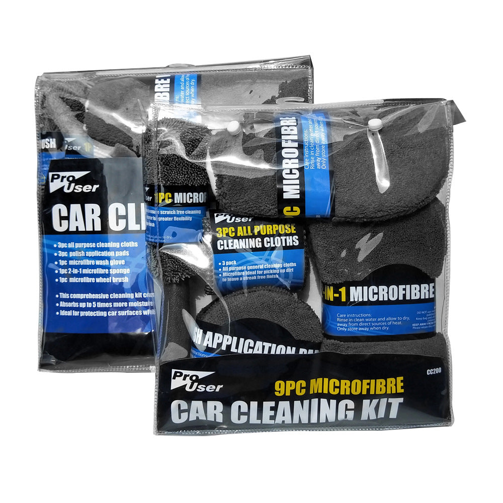 9-Piece Car Detailing Kit