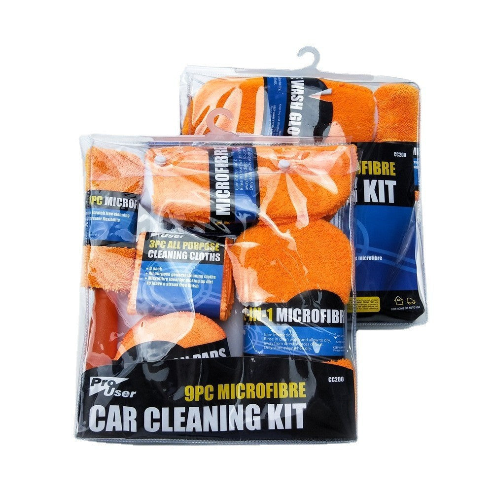 9-Piece Car Detailing Kit